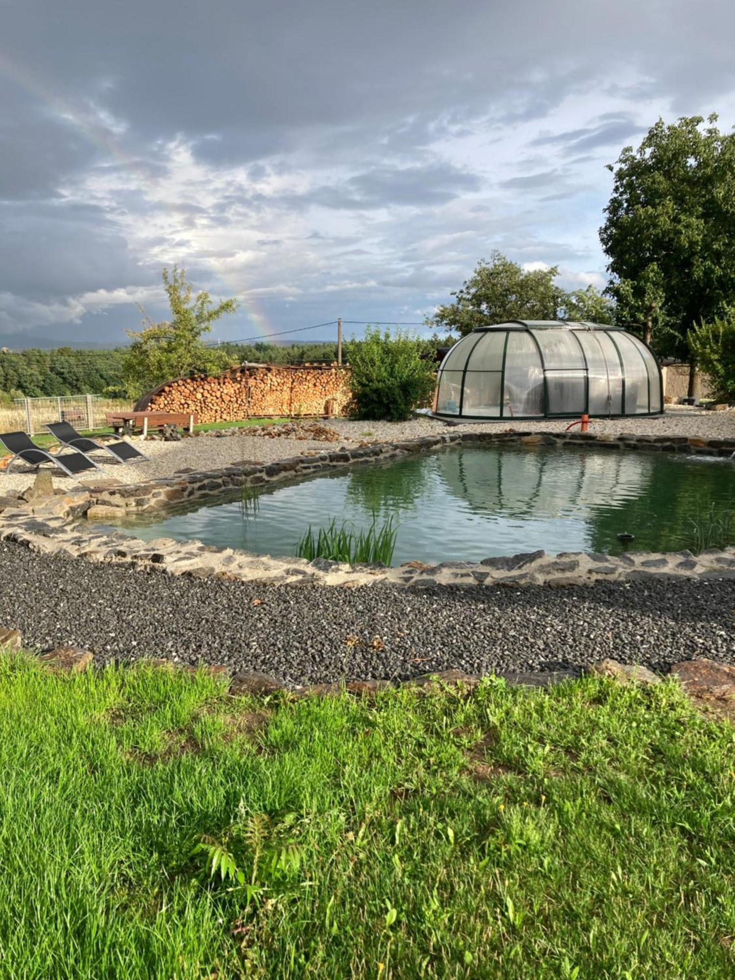 chalupa na Samotě s vířivkou Tábor Exterior foto