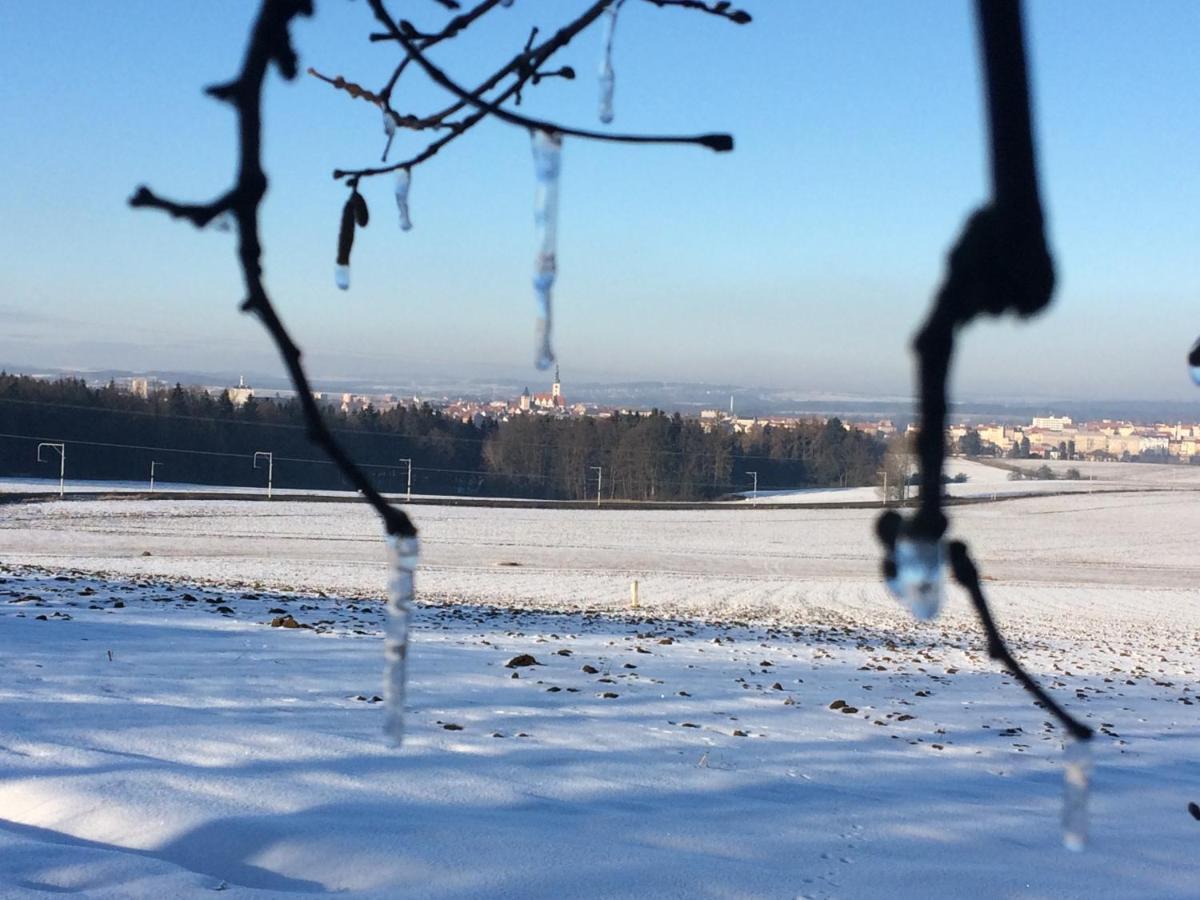 chalupa na Samotě s vířivkou Tábor Exterior foto